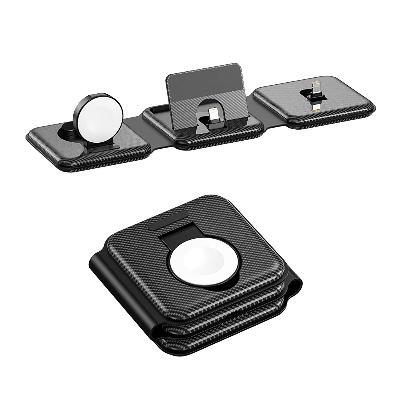 3-in-1 Wireless Charging Station for iPhone, Apple Watch and AirPods Tidesmit