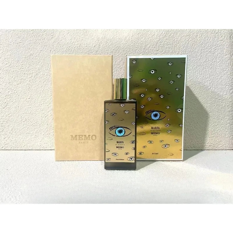 Tidesmit 75ml MEMO luxury woody leather Eau De Parfum, a long-lasting unisex signature scent for elegant style.