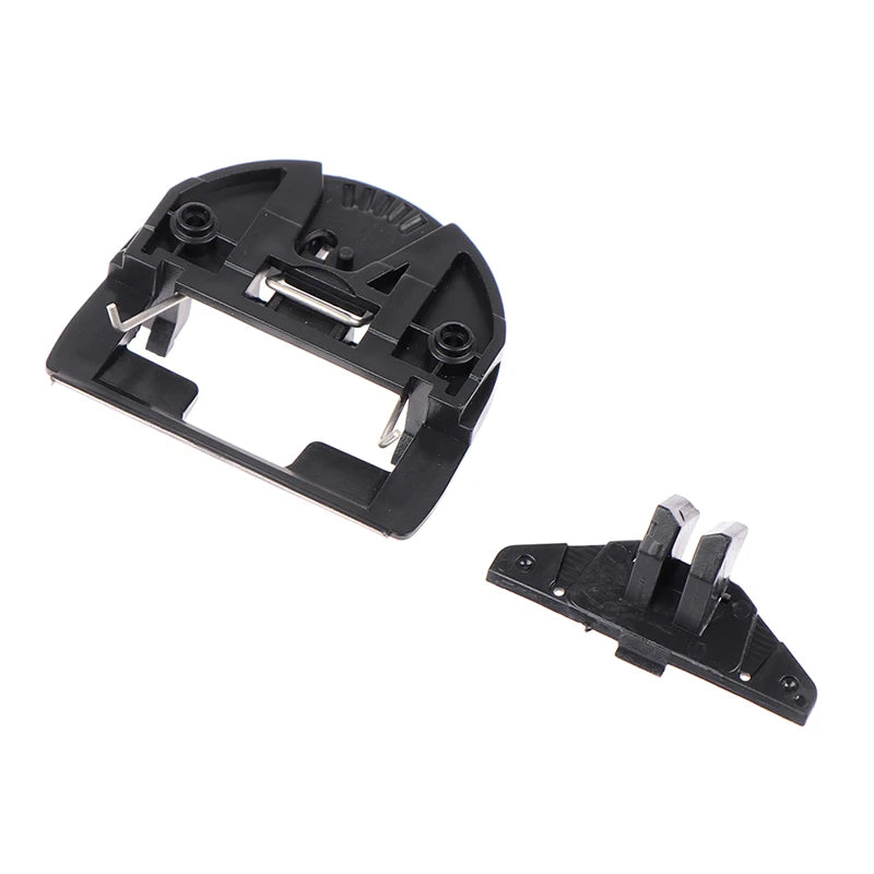 Sirreepet black plastic replacement back platform for 5-in-1 pet clipper blades to repair Chromado or Bravura clippers.