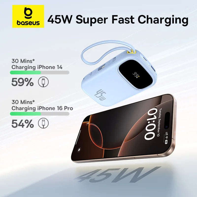 20000mAh Portable Charger with Fast Charging PD Power Delivery Tidesmit
