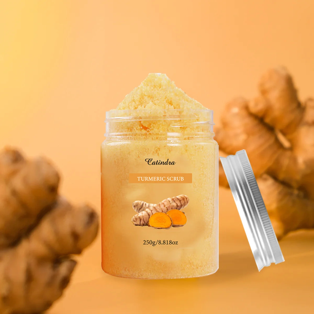 Turmeric Body Scrub | Natural Dark Spot Corrector for Radiant Skin Scrubs Treatments Tidesmit
