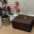 20ml Waterless Pure Essential Oil Diffuser Nebulizer Aromatherapy Diffuser Electric Wooden Glass Home Aroma Essential Diffusers