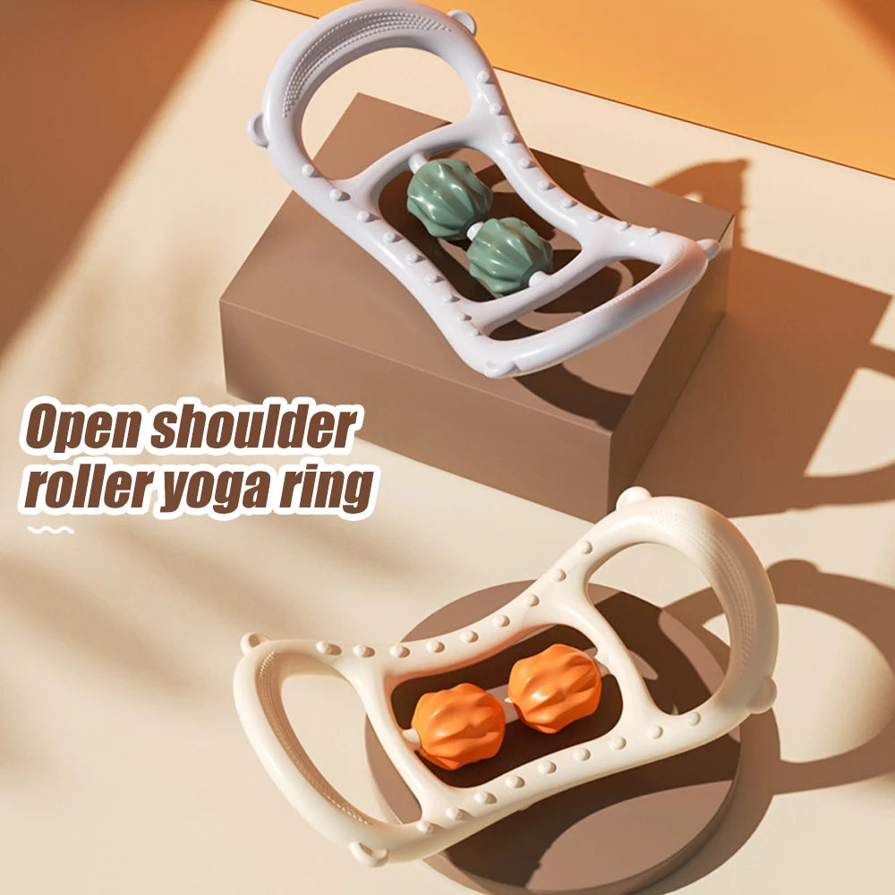 Muscle Massage Roller for Neck and Leg – Deep Tissue Recovery Tool Relaxation Treatment Tidesmit