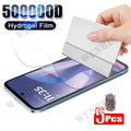 Motorola Edge 60 Fusion Hydrogel Screen Protector 5-Pack - Case Friendly Transparent Tidesmit