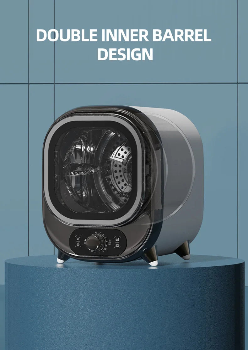Tidesmit RSD-GZD08 mini portable electric clothes dryer with smart disinfection and sterilization rolling feature