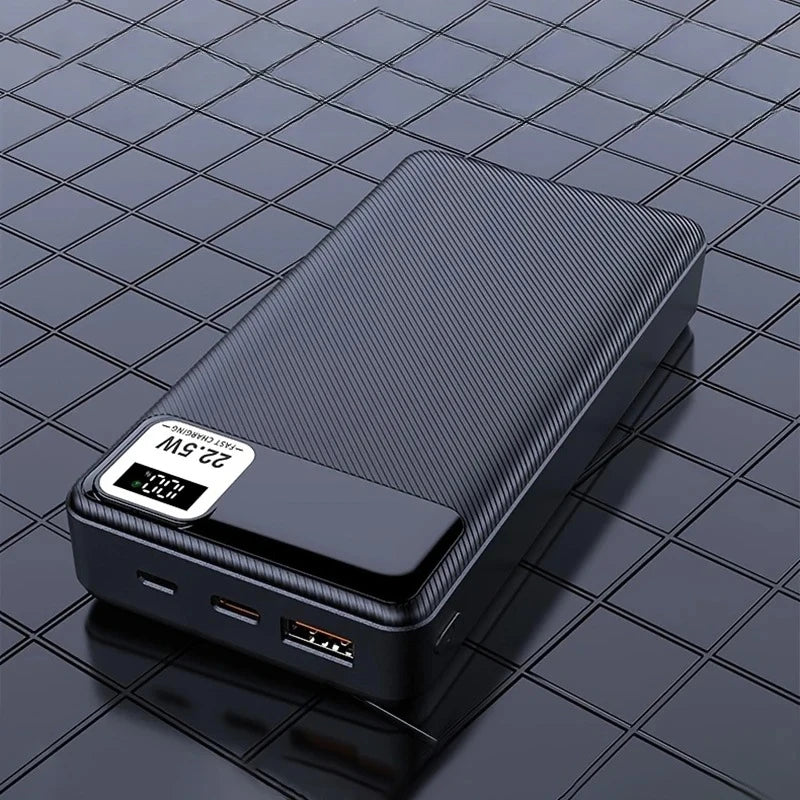 10000mAh Fast Charging Power Bank - PD USB-C Portable Battery Black 10000mAh Tidesmit