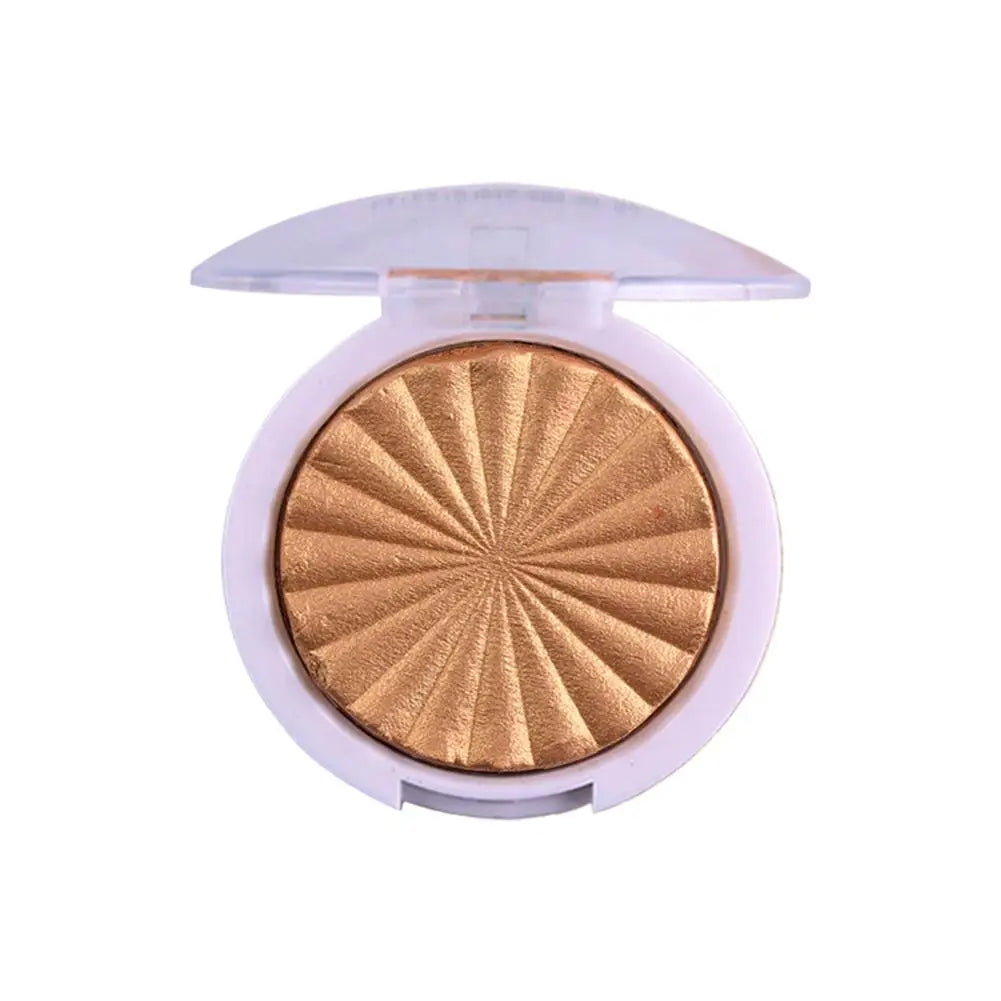 Tidesmit Shiny Matte Monochrome Blush and Shimmer Highlighter powder texture close-up for radiant 3D face makeup