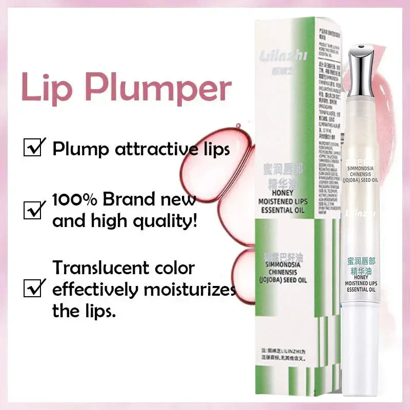 Lip Plumper Oil – Instant Volumizing Gloss for Hydrated Lips Lip Care Tidesmit