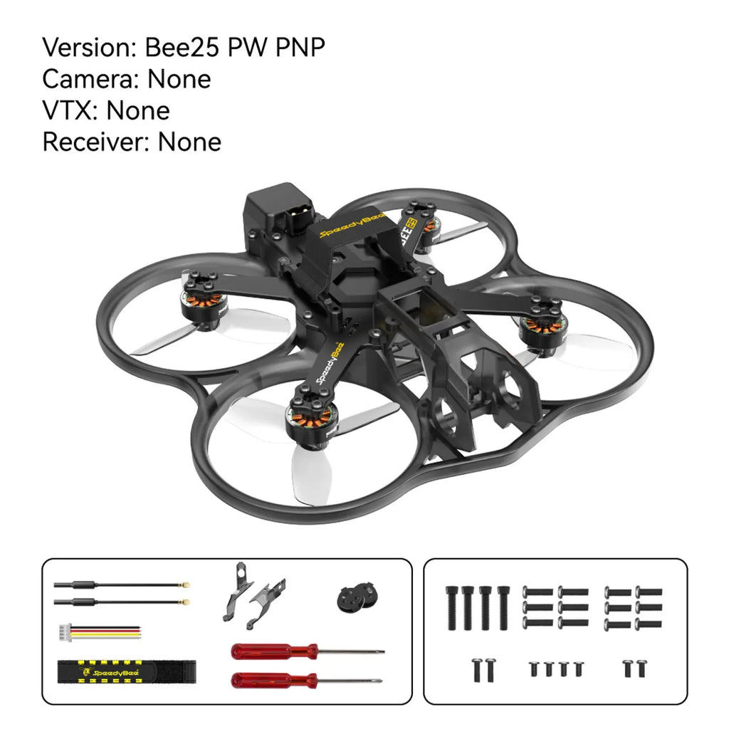 SpeedyBee Bee25 2.5-Inch FPV Cinewhoop Drone with O3 HD Air Unit PNP Version Tidesmit