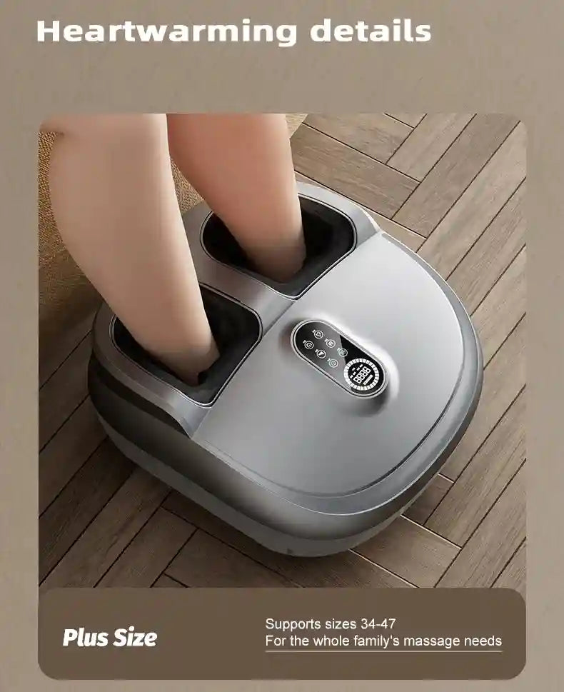 Electric Foot Massager: Shiatsu Deep Tissue Heat Therapy by Tidesmit Massage Roller Tidesmit