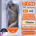 Privacy Screen Protector for Samsung Galaxy - Anti-Spy Tempered Glass A05 A05S A06 2PCS Tidesmit