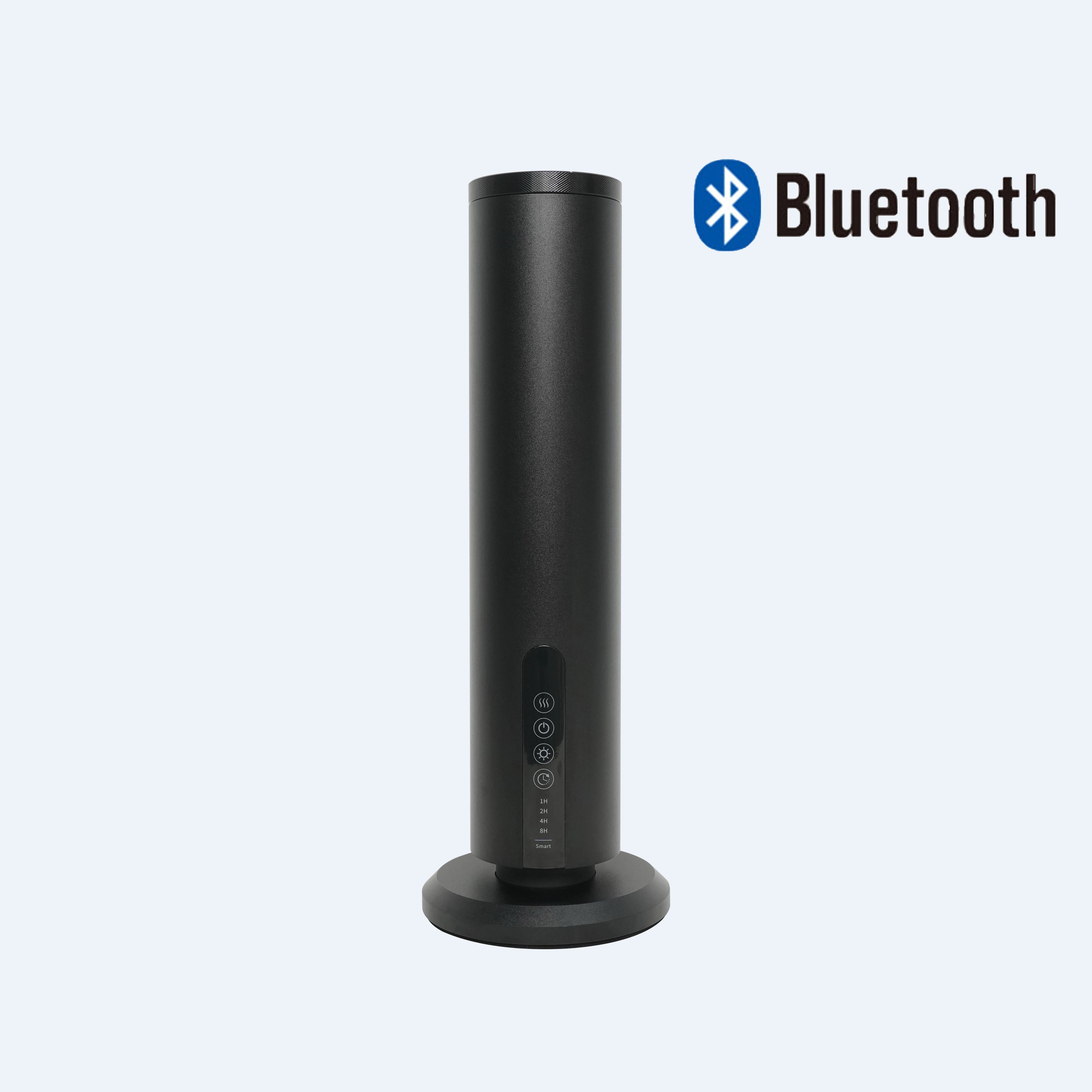 Waterless Essential Oil Diffuser  Wireless Rechargeable Bluetooth Control – Cold Air Aromatherapy Scent Machine for Large Rooms
