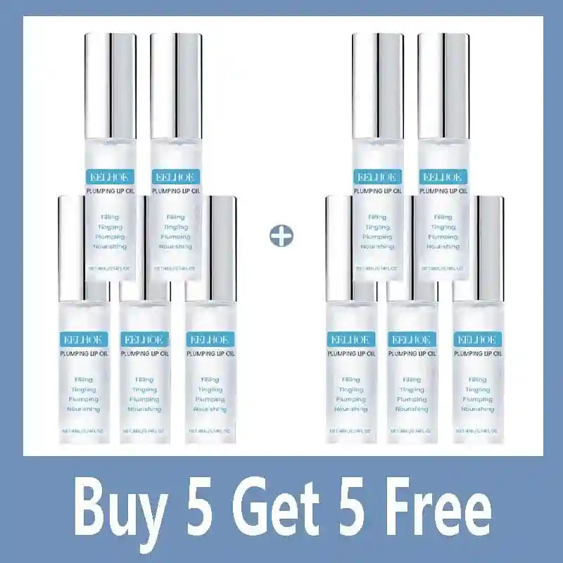Lip Plumper Serum | Volumizing Lip Treatment for Hydrated Lips Lip Care Buy 5 Get 5 Free Tidesmit