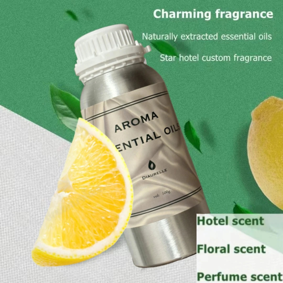 500ML Perfume Fragrance Oil Essential Oil Electric Diffuser Room Home Aroma Diffuser Essential Oil Air Purifier Freshener