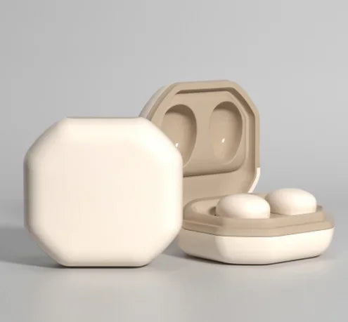 Tidesmit Wireless Sleep Earbuds - Compact Active Noise Cancelling TWS Milk Tea Color Tidesmit