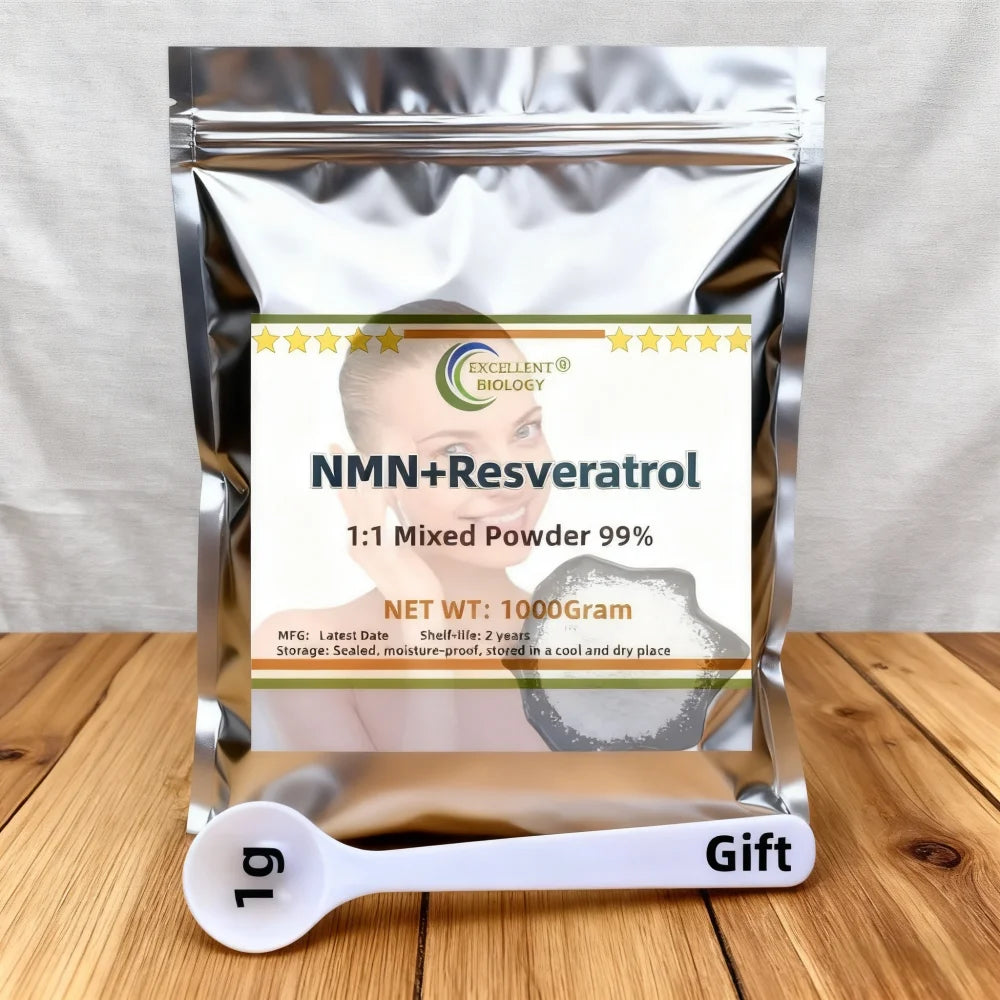 Global hot selling factory customized sealed aluminum foil bag packaging with 99% MNN+resveratrol 1:1 mixed powderFast Delivery