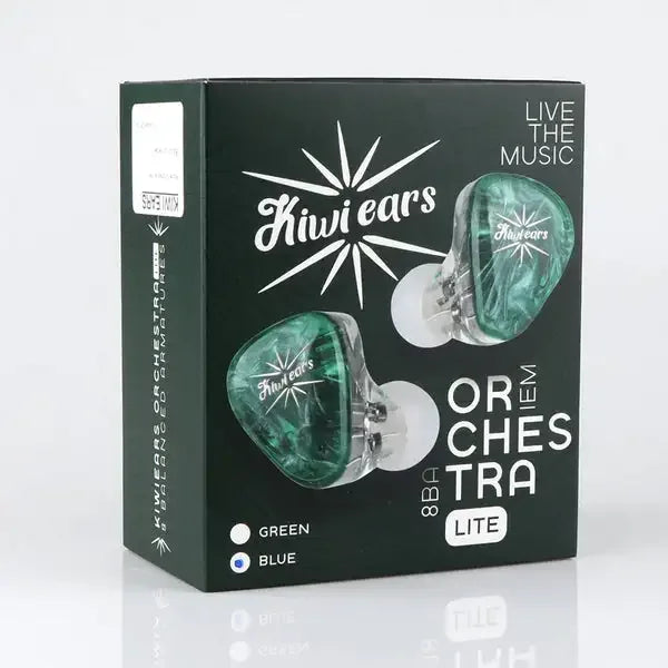 Kiwi Ears Orchestra Lite 8BA In-Ear Monitors with OFC Cable | Tidesmit Tidesmit