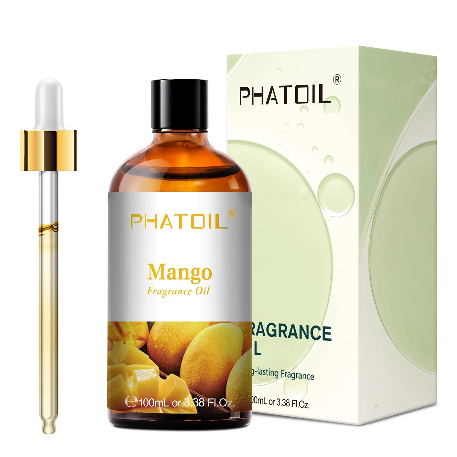 PHATOIL 100ml Fragrance Oil Cherry Coconut & Vanilla Mango Watermelon Strawberry Aromatherapy Oils For Diffuser Candle Making