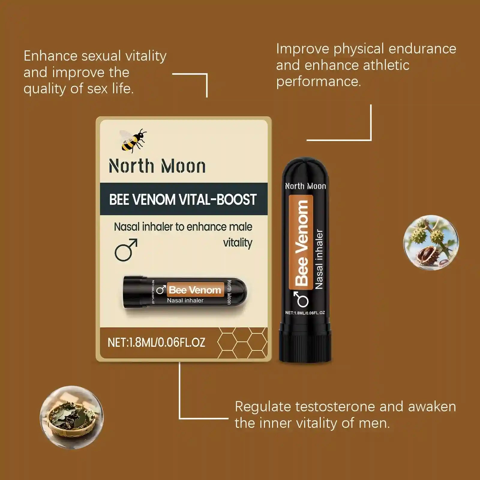 Nasal Inhaler Stick for Daily Body Refreshment by Tidesmit Lip Care Tidesmit