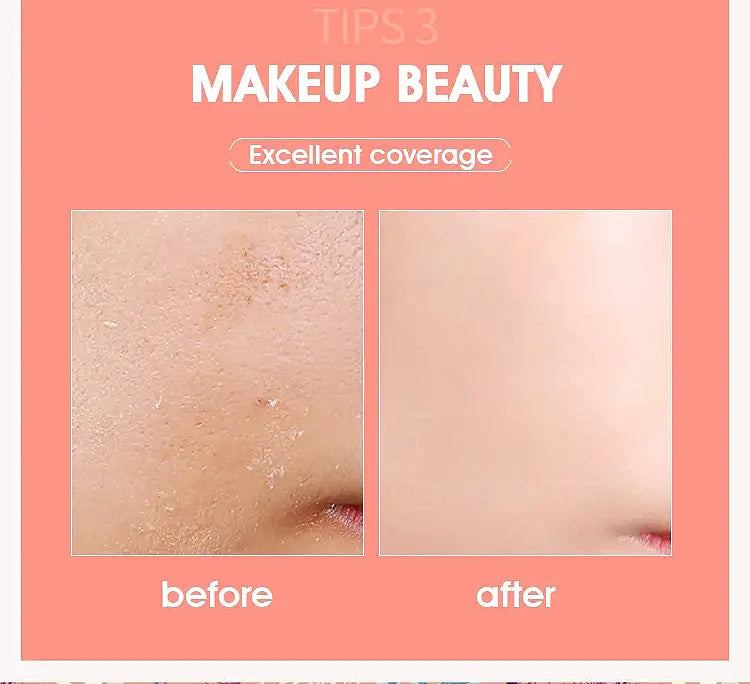 Tidesmit HANRU Mushroom Air Cushion BB Cream moisturizing lightweight face makeup texture close-up