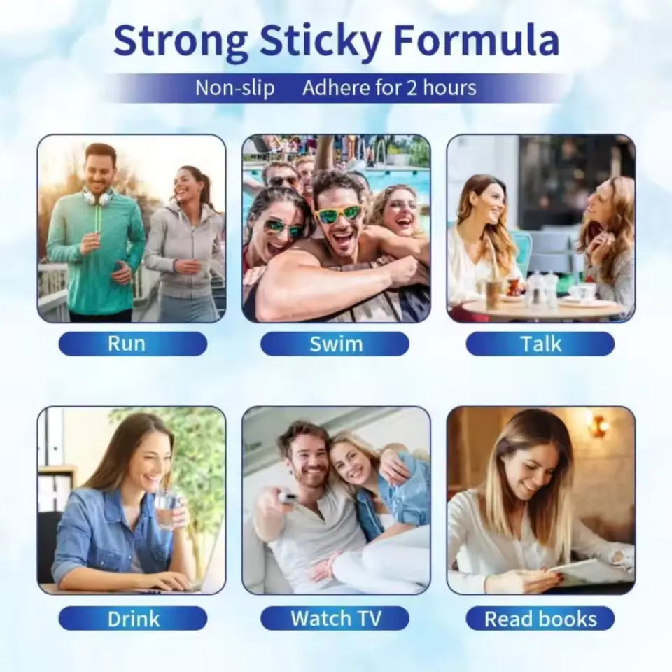 Tidesmit 5D gel teeth whitening strips kit for professional oral hygiene and brighter smile