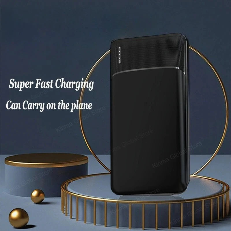 20000mAh Fast Charging Power Bank - 120W PD USB-C Travel Battery Tidesmit