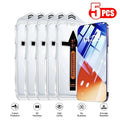 iPhone Privacy Screen Protector 5 Pack | Anti-Peeping Tempered Glass Tidesmit