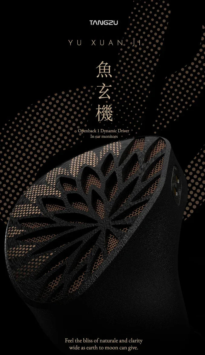 TANGZU YuXuanJi IEM Headphones 10mm Dynamic Driver by Tidesmit Tidesmit
