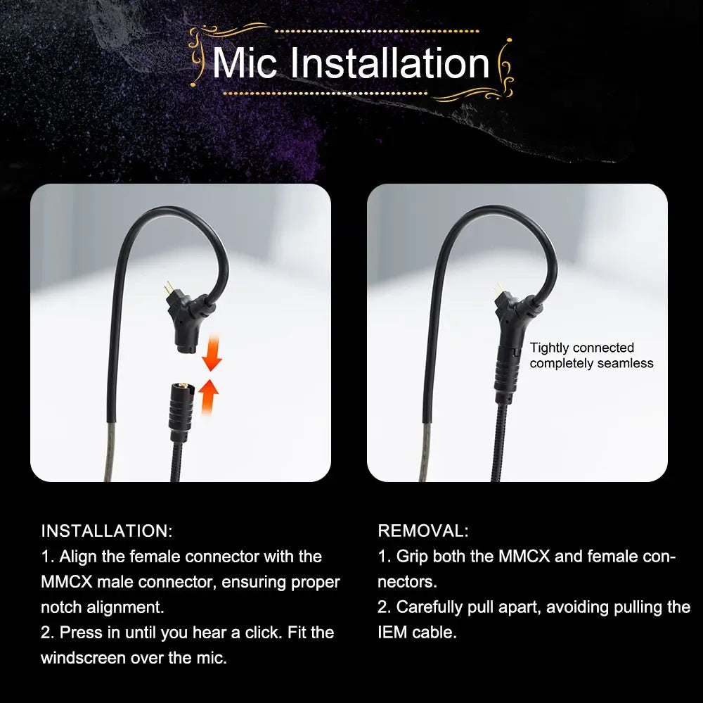 Celest Wyvern HiFi Wired IEM Earphones With Microphone | Tidesmit Tidesmit