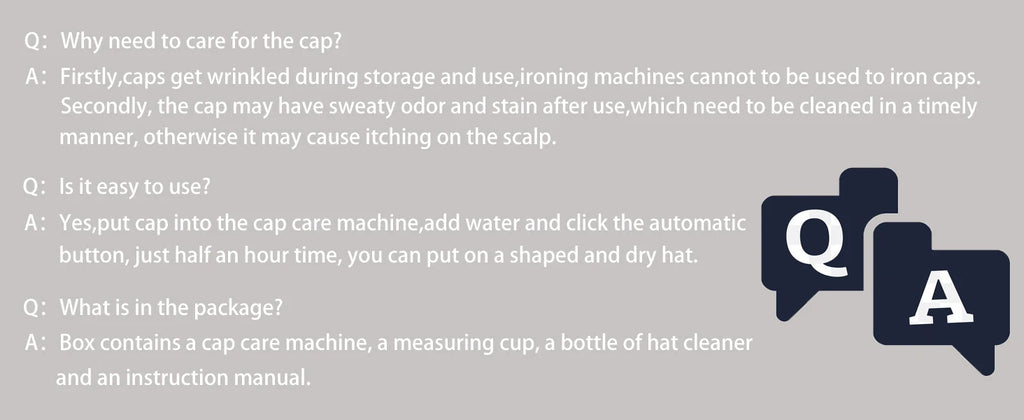 Tidesmit automatic cap cleaner featuring steam cleaning, ironing, and drying functions for baseball and bucket hats.