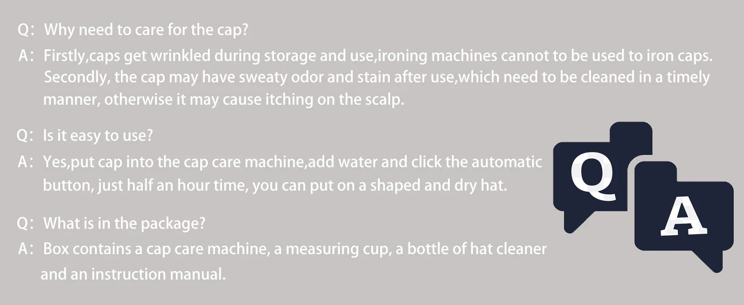 Tidesmit automatic cap care machine featuring side steam and thermal settings for restoring hat shape