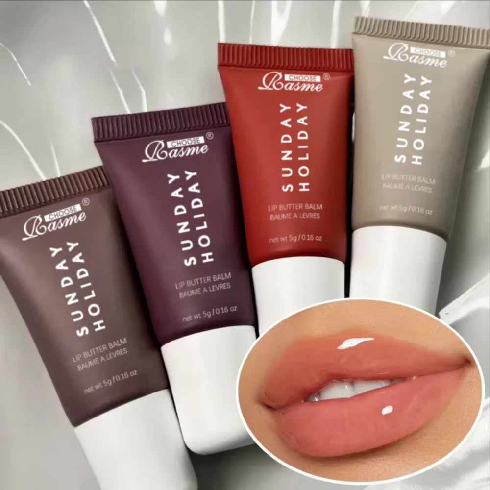 Mini Lip Butter Balm Set | Nourishing Moisturizing Lip Care 4 Pcs Lip Care Tidesmit