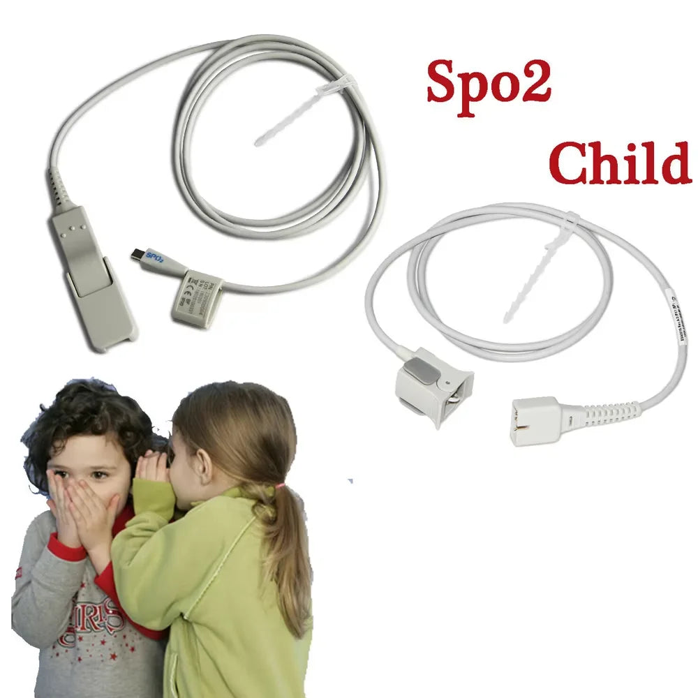 CONTEC Patient Monito raccessory probe ECG cable/ Blood tube/ Oximeter probe/ NIBP tube SPO2 probe /IBP cable/bag/cuff/etco2