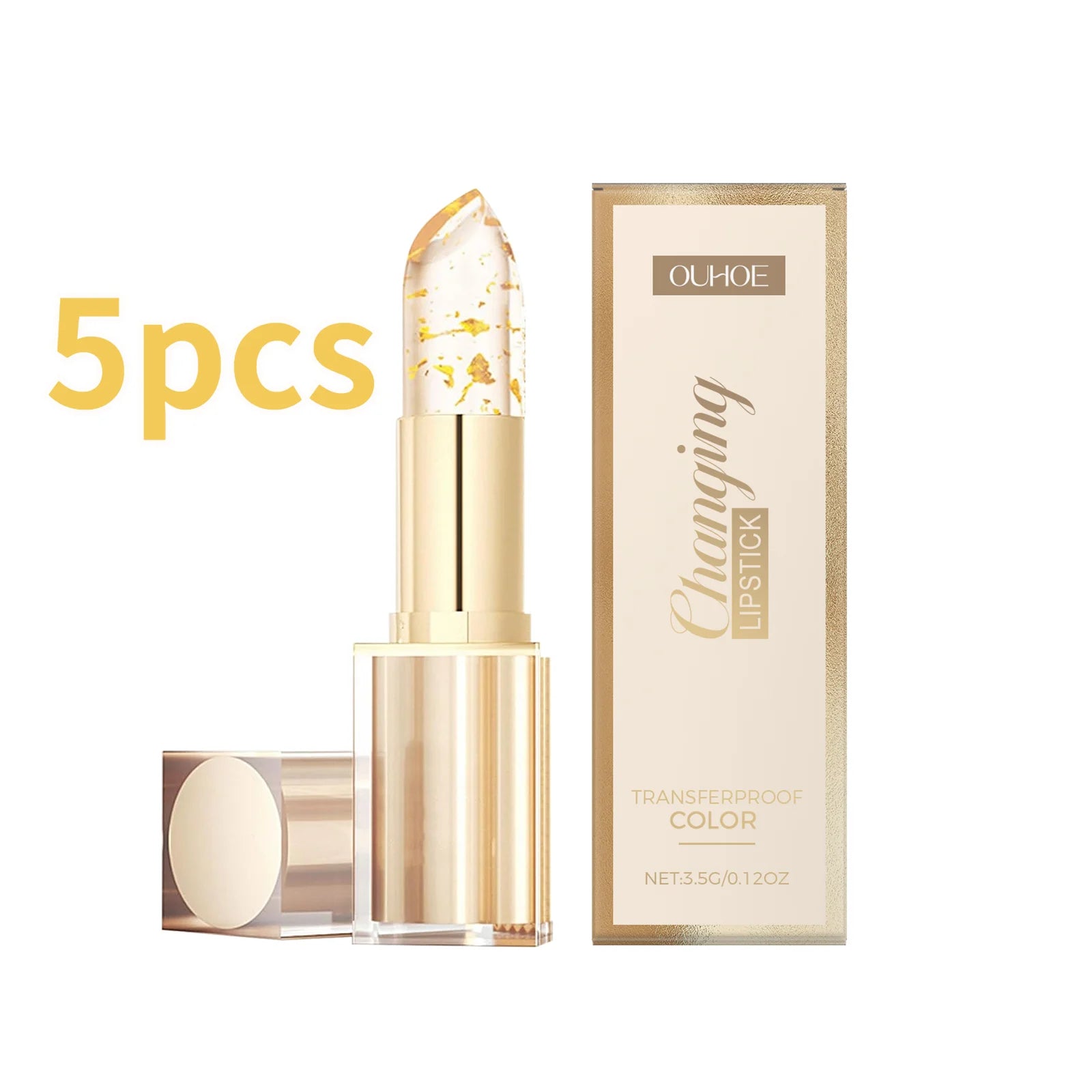 Color Changing Nourishing Lip Care Balm – Hydrating Formula | Tidesmit Lip Care 5pcs Tidesmit