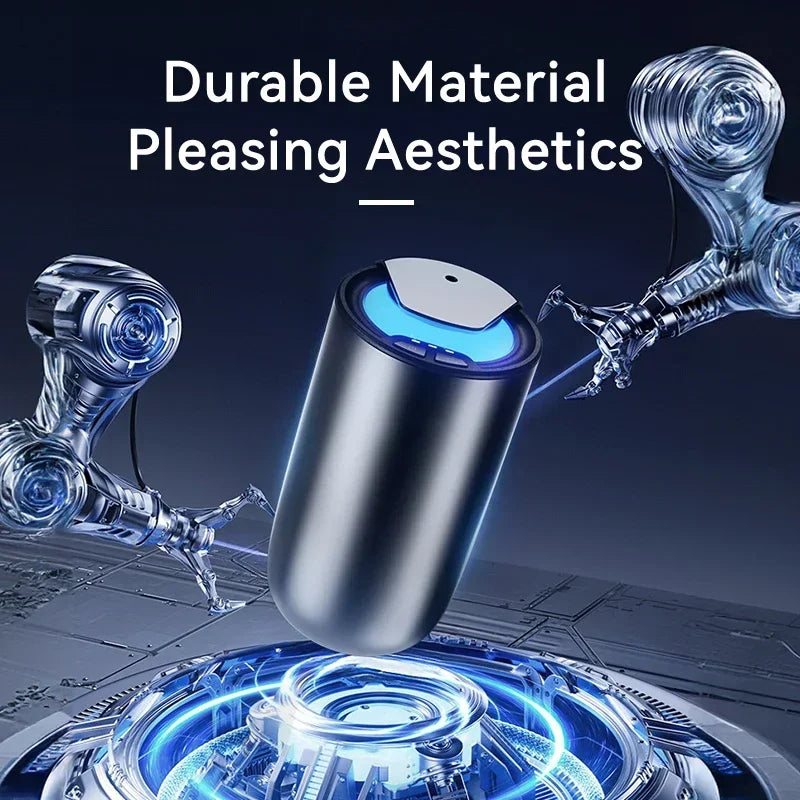 Portable Car Fragrance Diffuser Wireless Aroma Oil Diffuser USB Charge Essential Oil Diffuser 2000MAH Waterless Machine Travel