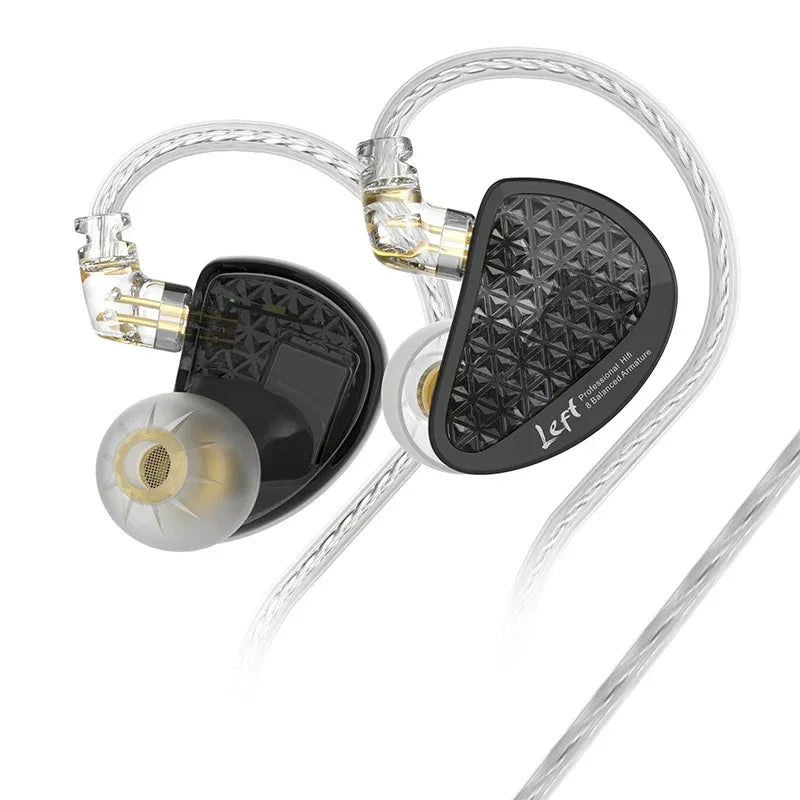 KZ AS16 Pro 16BA Hi-Fi In-Ear Monitors by Tidesmit AS16Pro Black NOMIC Tidesmit