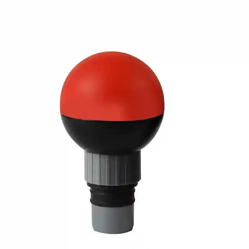 Massage Gun Replacement Heads | Soft Silicone Deep Tissue Attachments Fascia Gun A-Red Tidesmit