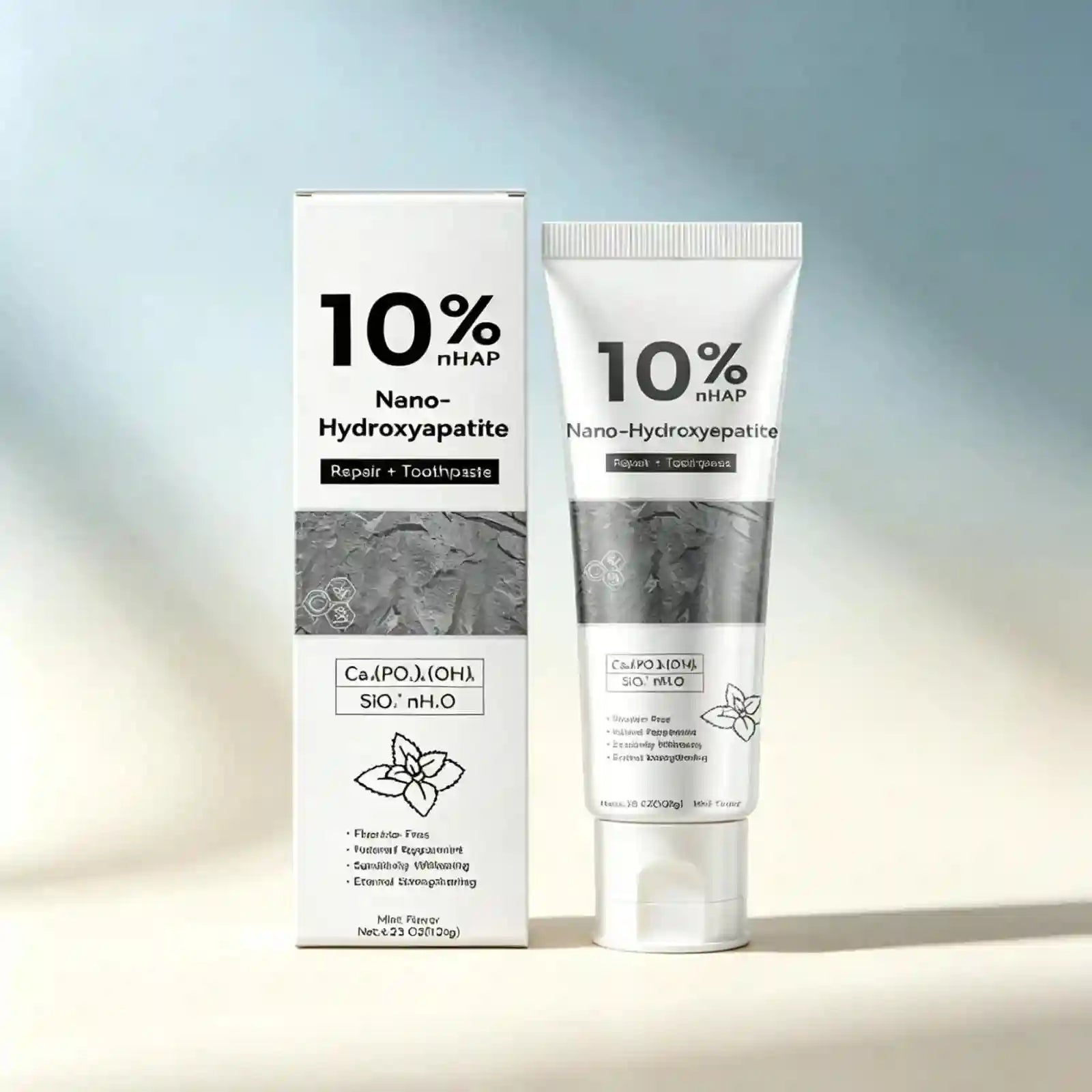 Tidesmit Nano Hydroxyapatite teeth whitening toothpaste for plaque removal and fresh breath