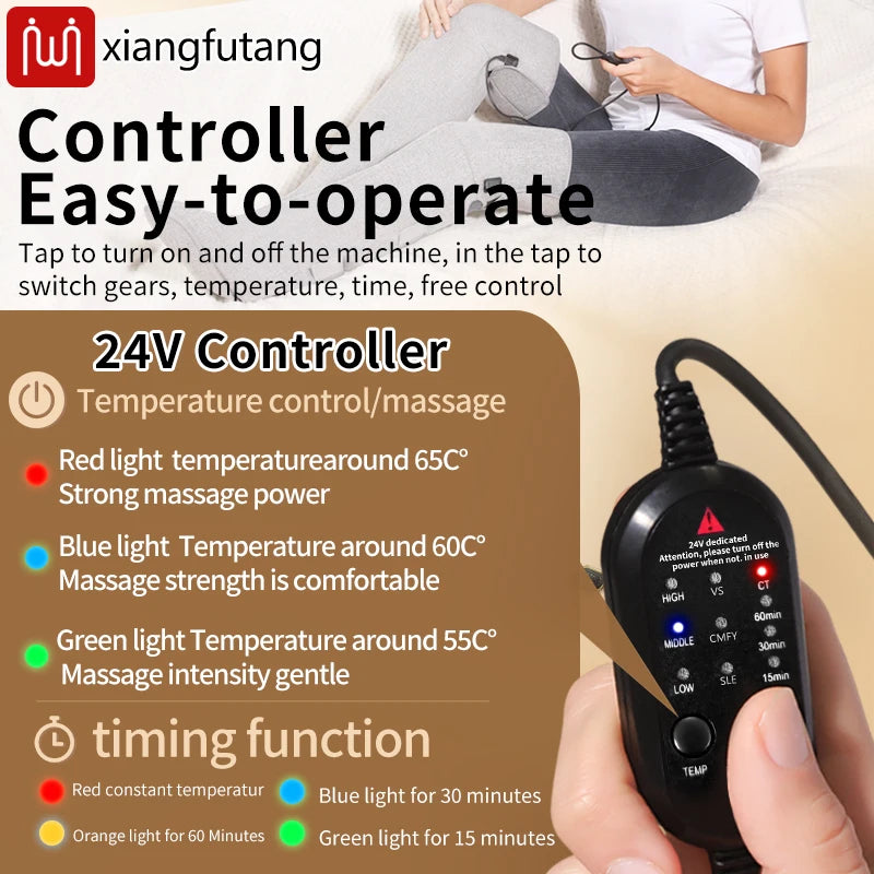 Red Light Therapy Leg Wrap for Knee Pain Relief - EU Tech Wellness Relaxation Treatment Tidesmit