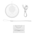Portable Baby Sleep Machine White Noise Sound Machine 10 Soothing Sounds 15/30/60min Timer Volume Adjustable Built-in Battery