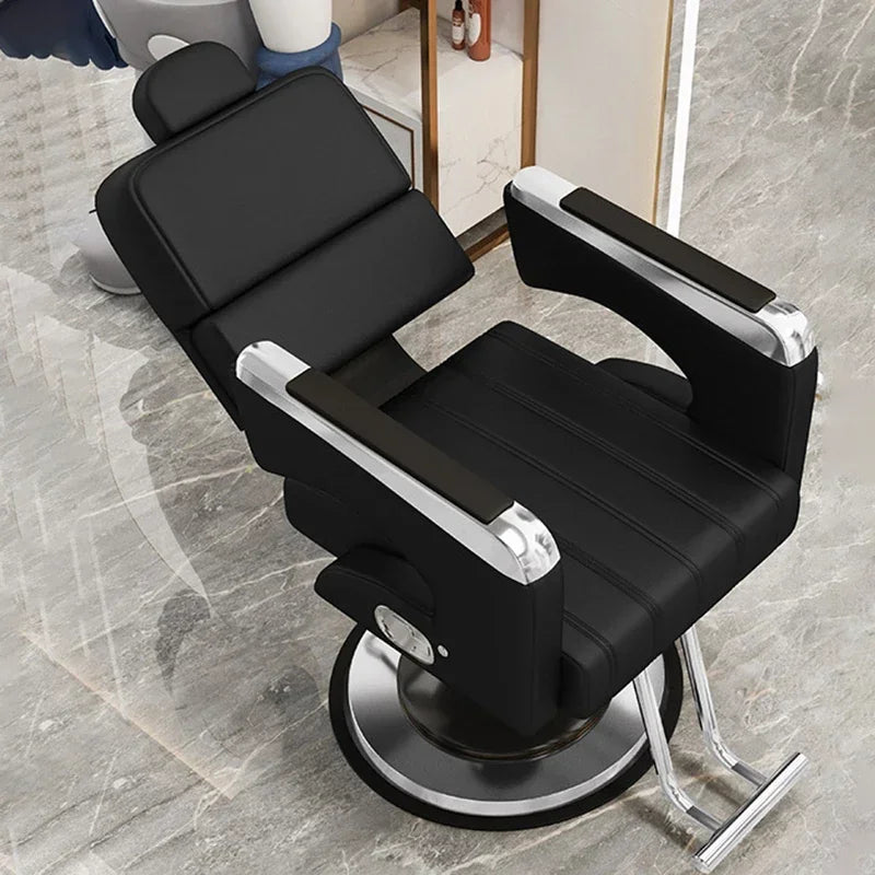 Barber Chair 360° Hydraulic Reclining Salon Station - Durable EU Design Massage Chairs Style-13 Tidesmit