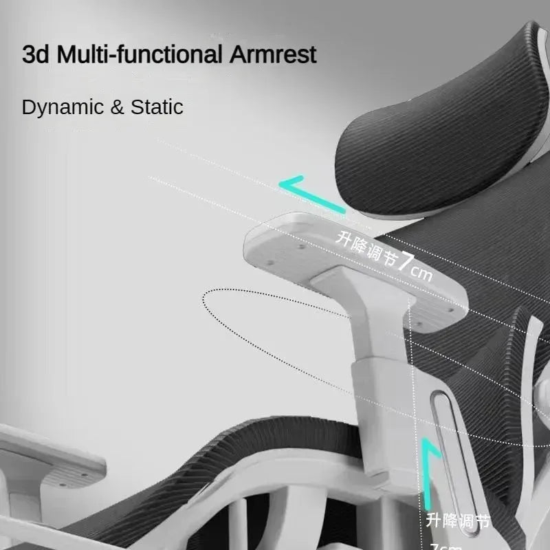 Massage Office Chair with Adjustable Lumbar Support - Ergonomic Tidesmit Massage Chairs Tidesmit