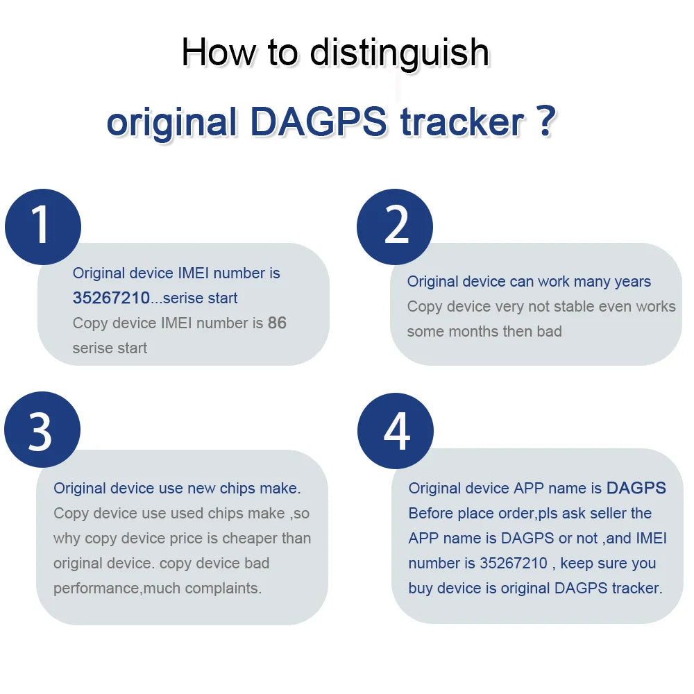 DAGPS Tracker for Vehicle TK110/GT02D 4pin Motocycle Car GPS Tracker Oil-Cut Stop Engine ACC Alarm with Sleep Save Battery GPRS.