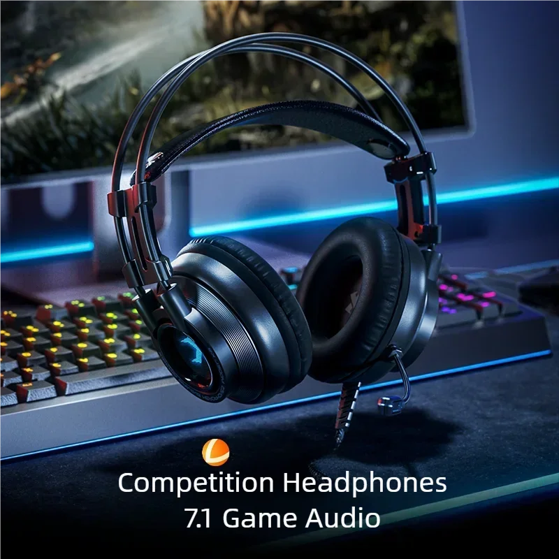 7.1 Surround Sound Gaming Headset with Noise Cancelling Mic - Tidesmit Tidesmit