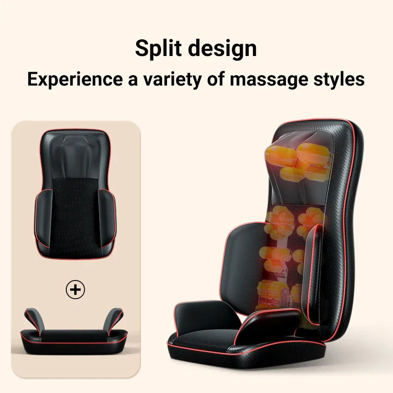 Electric Massage Pillow for Muscle Relief with Heat Therapy - QWW728 Massage Chairs Tidesmit