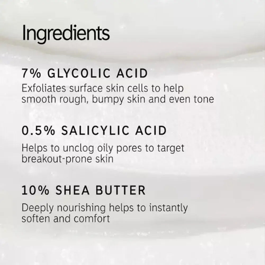 Exfoliating Body Stick Moisturizer - Natural Cruelty-Free Black Formula Scrubs Treatments Tidesmit