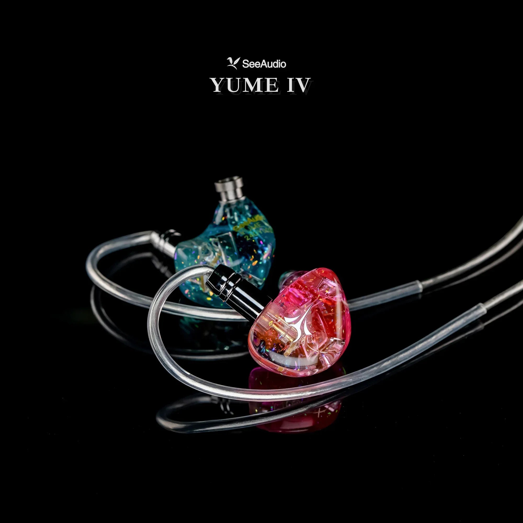 SeeAudio Yume IV Hybrid IEMs – 2BA Driver Wired Monitors | Tidesmit Tidesmit