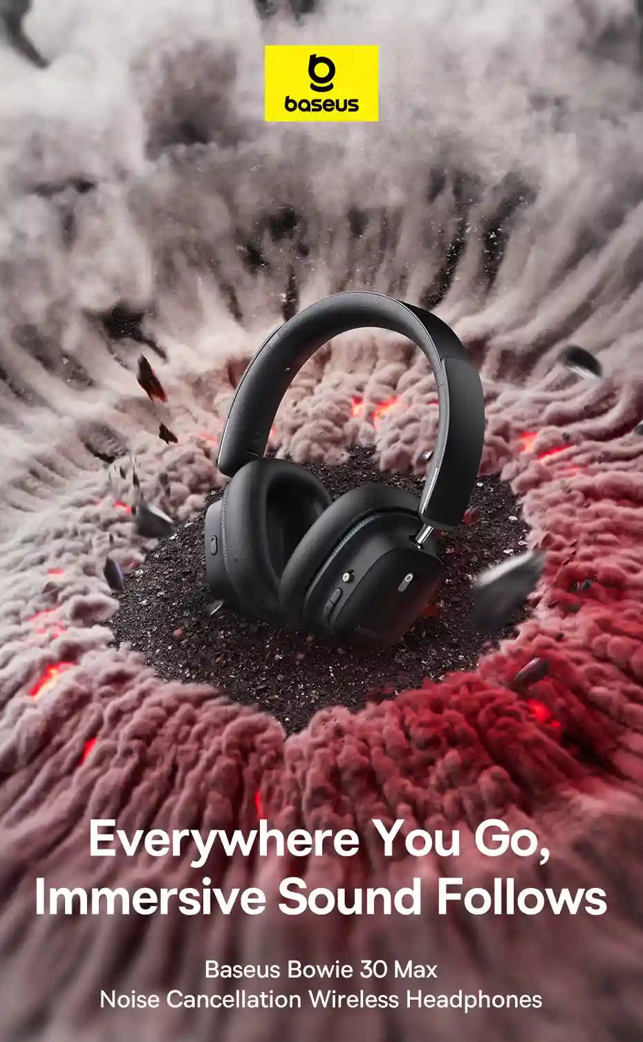 Tidesmit Wireless Headphones: Active Noise Cancellation & Spatial Audio Tidesmit