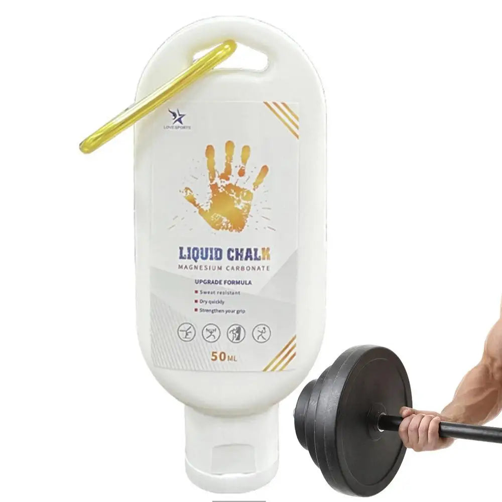 Sports Liquid Magnesium Powder Fitness Lifting Anti Slip Cream Grip Liquid Magnesium For Indoor Pole Dancing Rock Climbing Gym