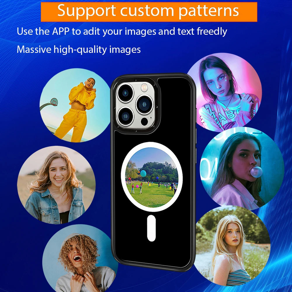 E-ink Phone Case for iPhone 16 Pro Max with MagSafe DIY Custom Display Tidesmit